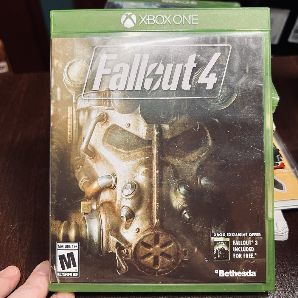 Fallout 4 Xbox‎ One Complete w/ Case & Disc Tested 2015 Bethesda M Rated